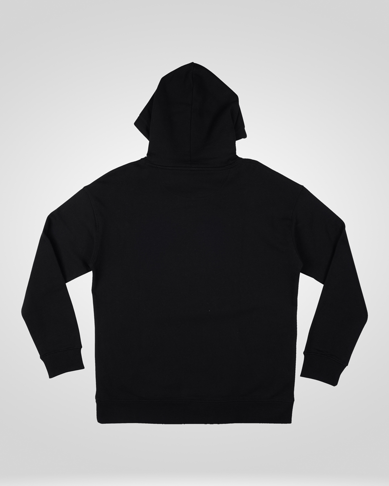 Handbal Hoodie Color Black achterkant